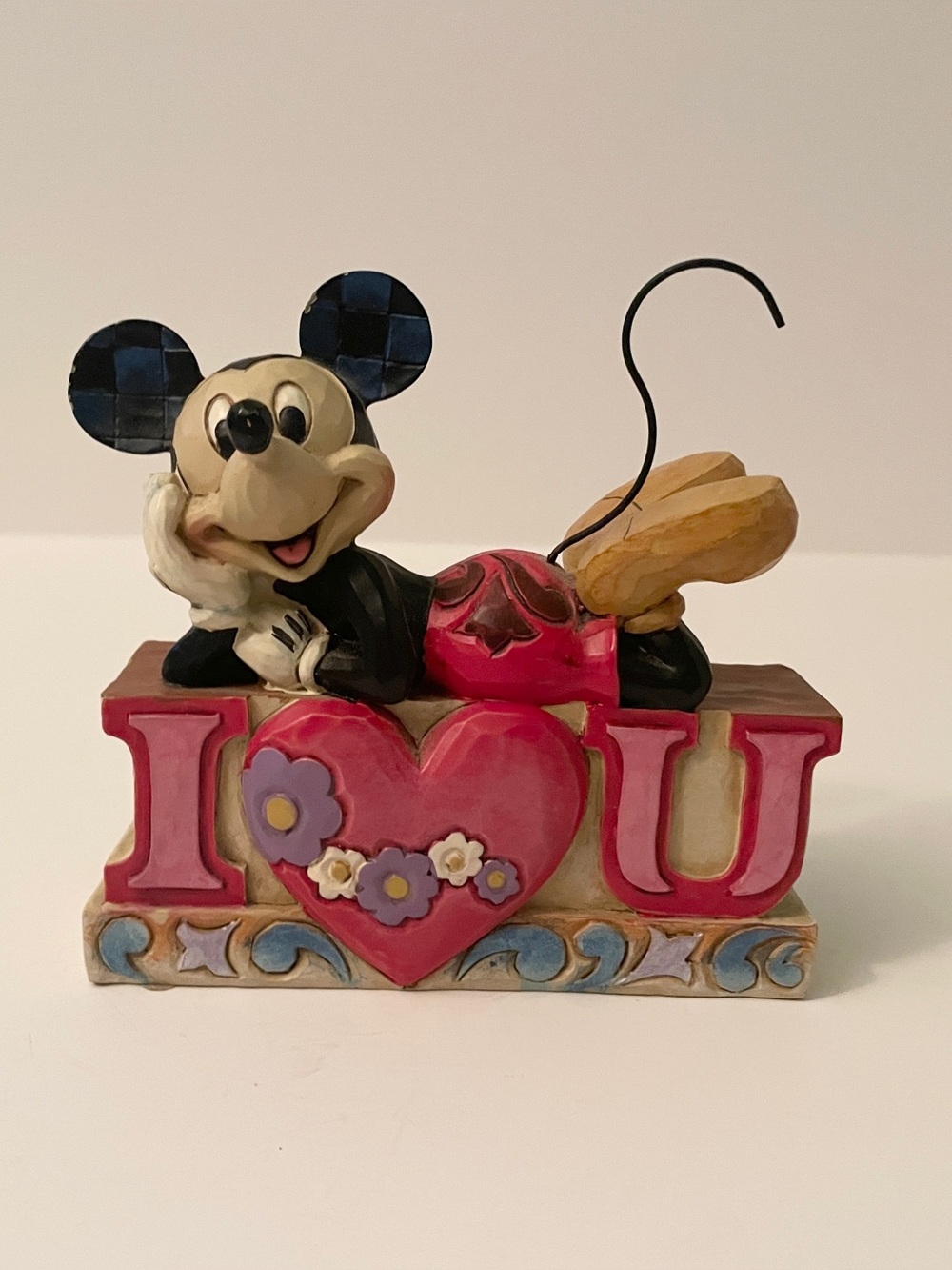 Jim Shore Disney Traditions Mickey Mouse I Love You Figurine 4043669
